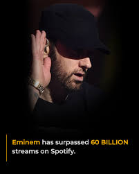 After Drake and Travis Scott, Eminem becomes 3rd rapper in history to  surpass 60 BILLION streams