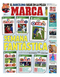 Today S Spanish Papers La Liga Title Race Hots Up As Barcelona Win At Valencia And Eden Hazard Is Set To Start Against Chelsea Football Espana