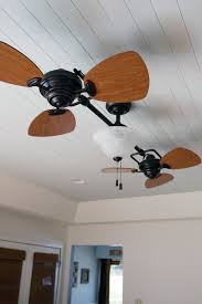 Harbor breeze ceiling fan remote uses. Wood Ceiling Installation Complete The Lettered Cottage Farmhouse Ceiling Fan Wood Ceilings Ceiling Fan