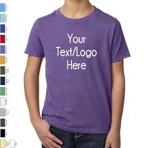 Personalized T Shirt Next Level Youth Cvc Crew 3312 Custom Made T Shirt With Vinyl Or Glitter Print
