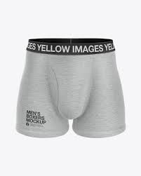 Download Melange Men S Boxer Briefs Mockup In Apparel Mockups On Yellow Images Object Mockups PSD Mockup Templates
