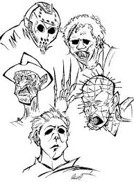 David bowie illustration by austinbased artist carlos gonzalez of mindcanvis publishing, how to draw tupac shakur. Malvorlagen Horror Coloring And Malvorlagan