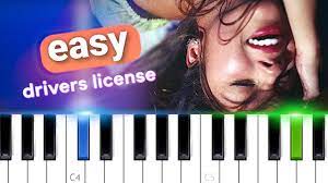 Learn harmony chords, there are only 24 of them. Olivia Rodrigo Drivers License Easy Piano Tutorial Youtube