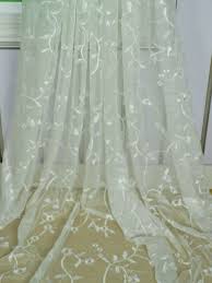 Check spelling or type a new query. Elbert Branch Floral Embroidered Custom Made Sheer Curtains White Sheer Curtain Cheery Curtains