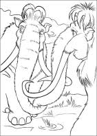 Ausmalbilder Ice Age