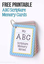 Printable Abc Scripture Memory Cards Unoriginal Mom