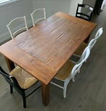 Pottery barn's expertly crafted collections offer a widerange of stylish indoor and outdoor furniture, accessories, decor and more, for every room in your home. Pottery Barn Isabella Dining Chairs Set Of 6 Solid Wood Condition Used Ebay