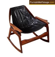 This incredible mid century modern lounge chair was born by the collaboration between osvaldo borsani and the italian manufacturer tecno in 1955. Mid Century Modern Jerry Johnson Rocking Sling Chair