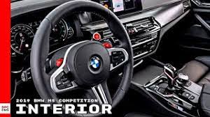 Bmw logo with the ultimate driving machine tagline. 2019 Bmw M5 Competition Interior Youtube