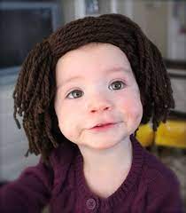 Knithacker Crochet Wig Pattern Crochet Baby Hat Patterns Crochet Wig