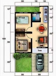 Tinggal di sebuah rumah minimalis kini sedang menjadi pilihan. 11 Denah Rumah Minimalis Type 36 Modern Terbaru Ideas Home Design Plans Small House Plans House Floor Plans