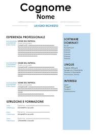 Basta procurarsi un modello curriculum vitae europeo, compilarlo con i propri dati personali e procedere con la stampa o l'invio telematico del documento. Modello E Cv Curriculum Vitae Editabile
