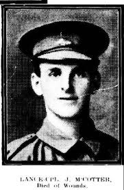 Lance Corporal John McCotter
