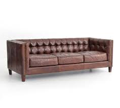 The lounge ii is a favourite in the sofa world. Burke Leather Sofa Collection Pottery Barn