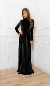 Keyhole Back Velvet A Line Maxi Dress With Mock Neck Long Etsy Maxi Dress Dresses Long Sleeve Bridesmaid Dress