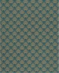 Mettez du soleil sur vos murs avec le papier peint or. Papier Peint Tropical Caselio Odyssee Mayotte Bleu Dore