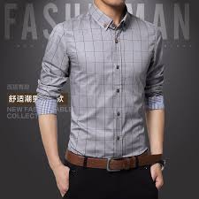Untuk mengakali bentuk rahang atau tulang pipi yang terlalu tegas, pastikan kamu melonggarkan bagian sampingnya. Kemeja Lengan Panjang Pria Slim Fit Motif Kotak Kotak Size M Gray Jakartanotebook Com