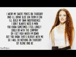 Jess Glynne Don T Be So Hard On Yourself Jess Glynne Thursday Lyrics Youtube Thursday Lyrics Lyrics Jess Glynne