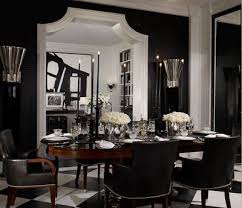 Habitually Chic Ralph Lauren Home Fall 2010 Black And White Dining Room Black Dining Room White Dining Room