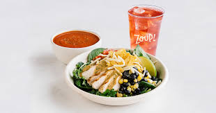 All the flavors that you love about chicken pot pie, but saves you time and calories! Nutrition Zoup Eatery