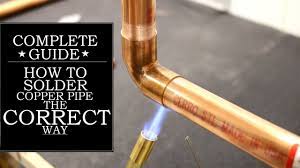 Richard trethewey shows another effective way to connect these pipes without pulling out the blow torch. How To Solder Copper Pipe The Correct Way Got2learn Youtube