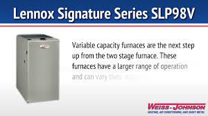Lennox slp98v price or lennox slp98v review? Lennox Signature Series Slp98v Furnace Youtube