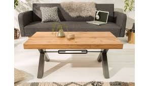 Découvrez le rayon table basse en promotion avec des nouveautés toute l'année et dans tous les magasins but. Table Basse En Bois Et Metal Look Industriel 110 Cm Pour Salon