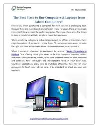 Shop the largest range of apple macbooks and laptops at officeworks. The Best Place To Buy Computers Amp Laptops From Sakshi Computers