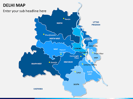 Discover more than 1200 maps. Delhi Map Powerpoint Sketchbubble