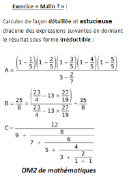 Calcul numérique, fractions, puissances, calcul littéral, équations et inéquations, proportionnalité. Dm De Maths 4eme Forum De Maths 572956