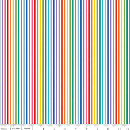 1/8" Stripe Rainbow