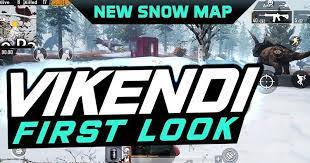 Pubg Mobile Vikendi Snow Map First Look Snow Map Map Snow