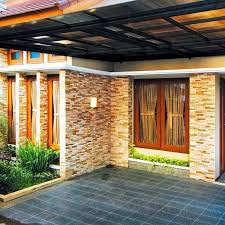 21 Best Teras Rumah Batu Alam Ideas Rumah Batu Rumah Teras