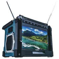 Your price for this item is $ 39.99. Makita Tv100 Cordless 18v 14 4v 12v Portable Tv Bluetooth Radio Tool Craze