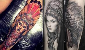 Tatouage loup art tatouage loup tatouage et tatouage indien. Tatouage Indien L Amerique Sur La Peau Tattoome Le Meilleur Du Tatouage
