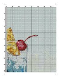 Free tutorial how to frame cross stitch in a. Cocktail Cross Stitch Pattern