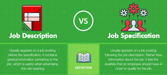 Here we have enlisted the major difference between job description job descriptions and job specifications are easily confused terms with completely different meanings. Job Specification Vs Job Description What S The Difference Sprigghr