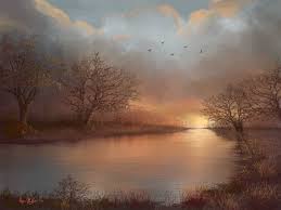First Light By Sillybilly60 On Deviantart Landscape Scenery Landscape One Light