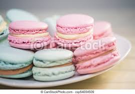 Best dining in puerto vallarta, jalisco: French Macarons Meringue Cookies With Ganache Or Buttercream Filling Colorful Macaroons Horizontal View Canstock