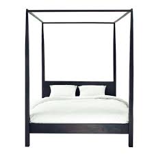 If it's a full size wood bed or a king size bed, the same amount of quality is involved. Four Poster Solid Acacia Wood King Size Bed Goa Maisons Du Monde