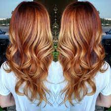 Red Copper Blonde Balayage Balayage Hair Copper Blonde Balayage Hair Styles