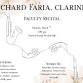 Richard Daria, clarient Faculty Recital