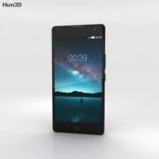 ZTE Nubia Z7 Max Schwarz 3D-Modell ...