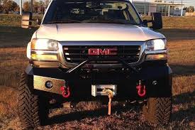 Iron Cross 2003 2006 Gmc Sierra 1500 Winch Front Bumper With Push Bar 22 315 03 Gmc Sierra 1500 Gmc Sierra Gmc