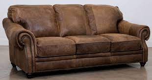 Same day delivery 7 days a week £3.95, or fast store collection. Soft Line Vintage Brown All Leather Sofa 4885 003 31200 Miskelly Furniture