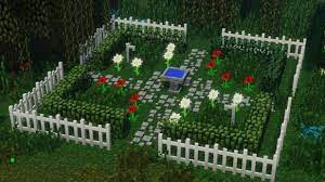 Decorate your world with over 540 cute furniture options! Mrcrayfish S Furniture Mod Minecraft Garden Minecraft Farm Minecraft Garden Ideas