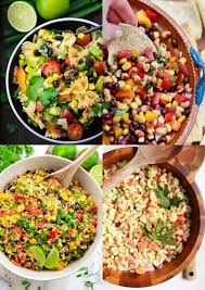 Fresh salads and healthy cocktails. 15 Fresh And Easy Summer Salads Vegan Heaven