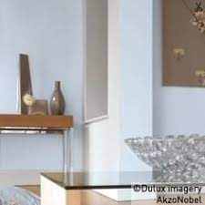 Dulux Alcove Cornflower White Skirting Illusion Main Wall Mineral Mist Blue Rooms Home Living Room Bedroom Styles