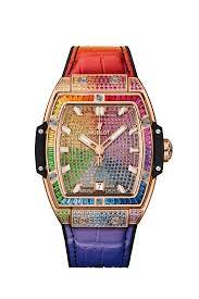After the big bang, it's now the spirit of big bang's turn to take on the colours of the rainbow. Spirit Of Big Bang King Gold Rainbow 39 Mm