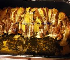 Arista con mele e cipolle. L Appetito Vien Mangiando